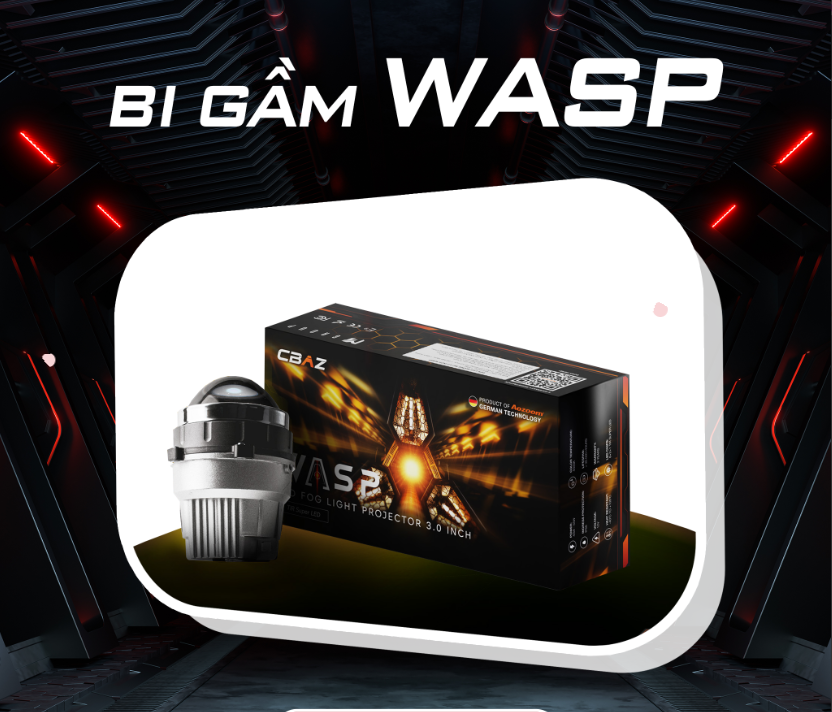 Bi gầm Aozoom Wasp - H2LED