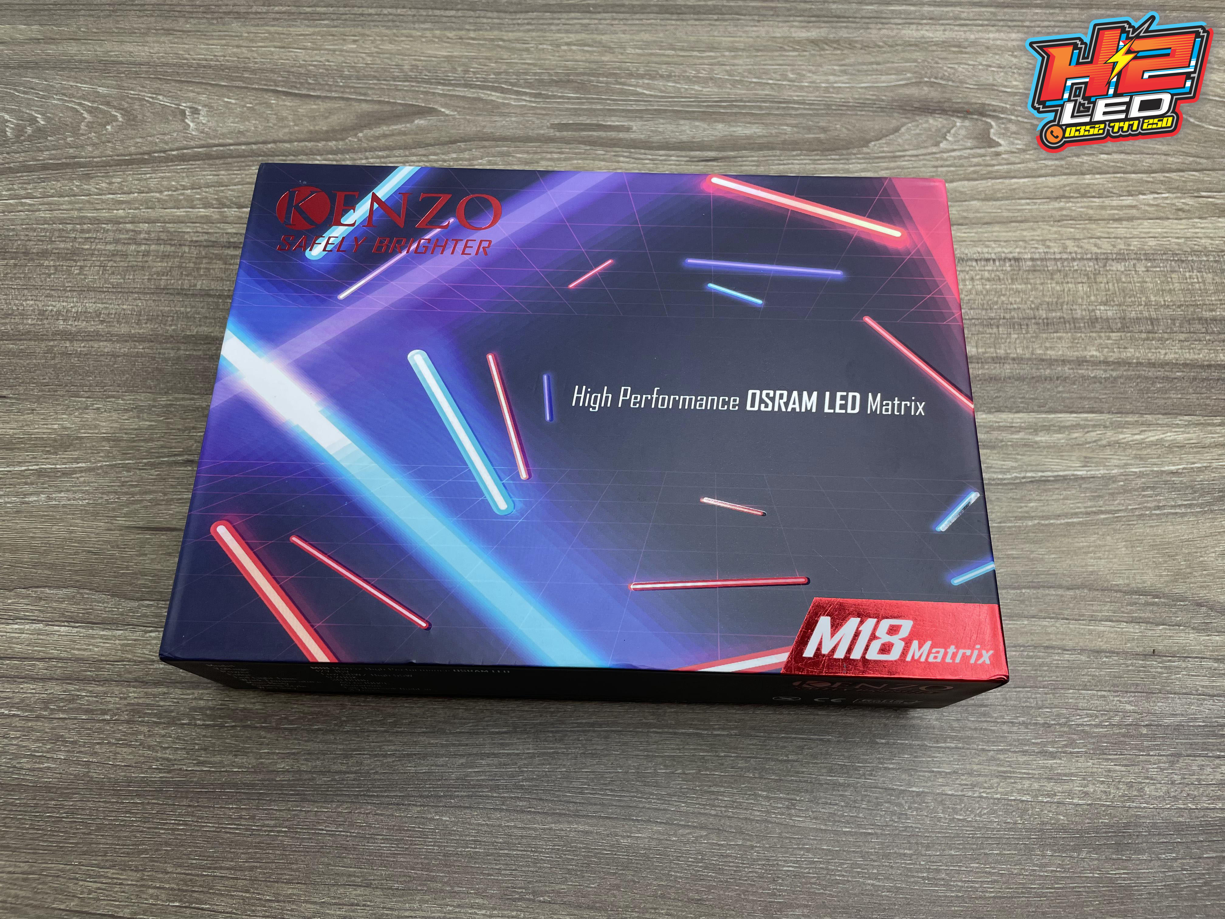 Bi cầu Kenzo M18 Matrix ( giá 1 cây - luôn công lắp đặt)