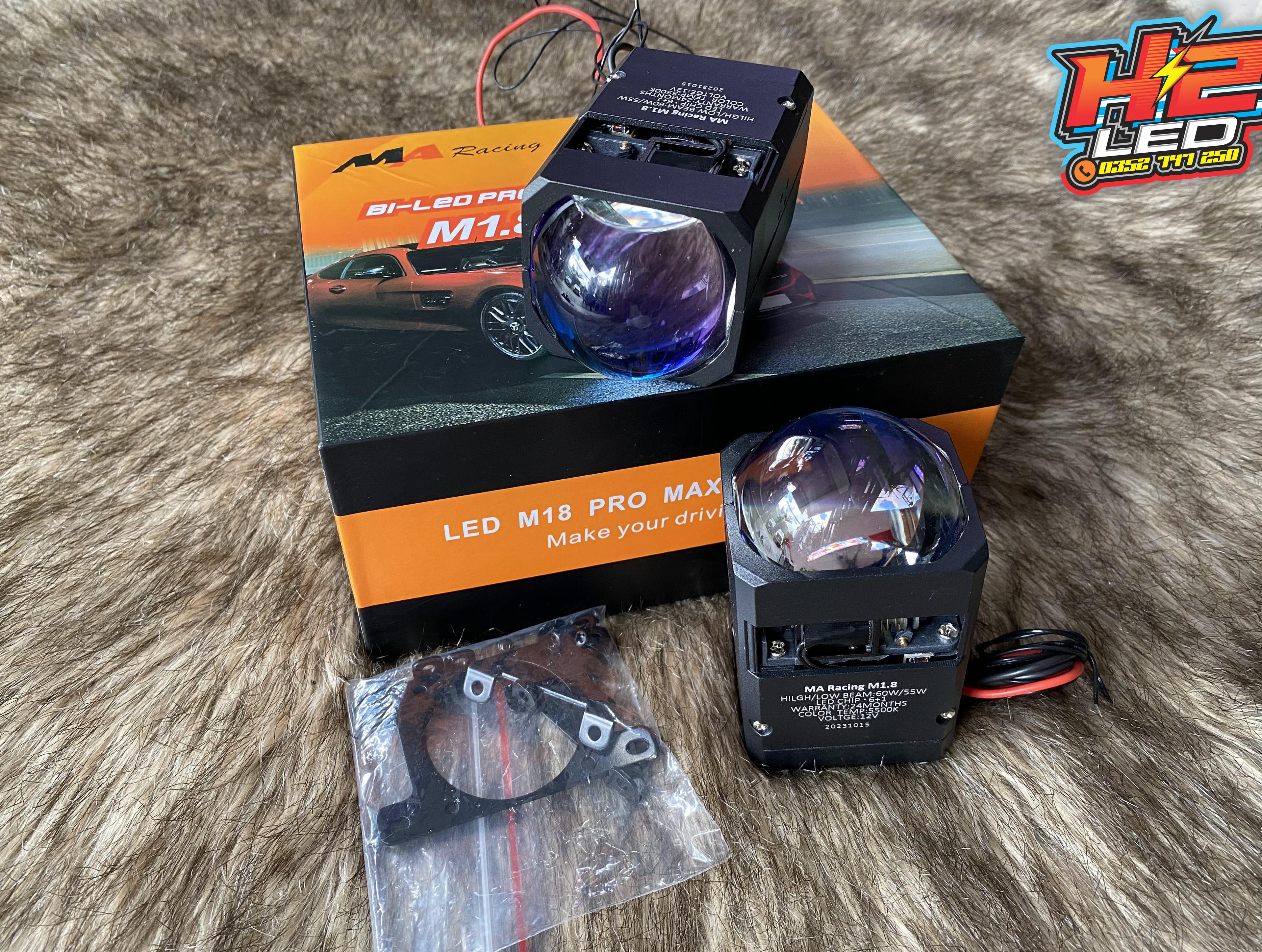 Bi cầu MA racing M1.8 pro max