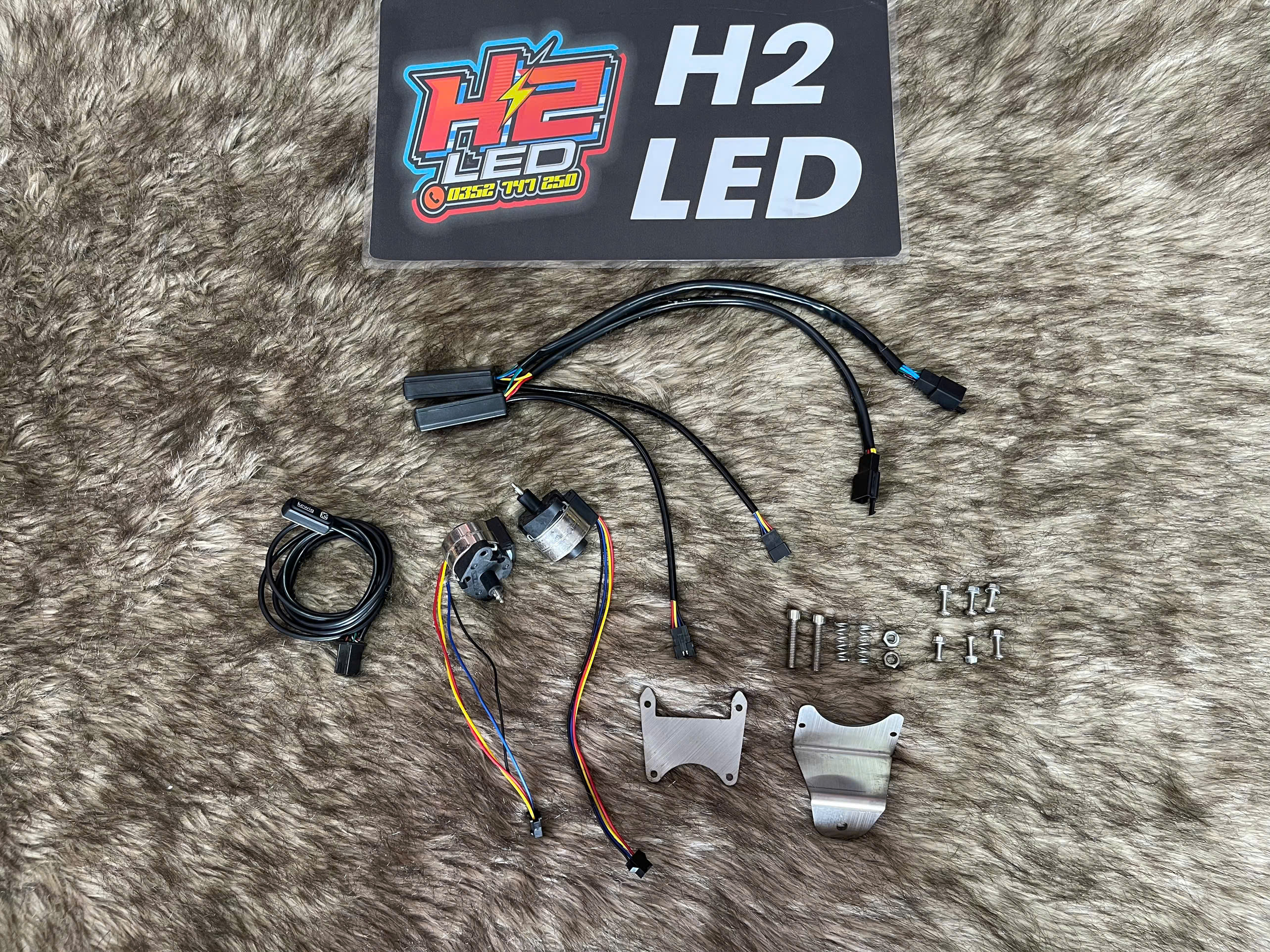 Bộ nâng hạ đèn bi gầm H2R V1 ( Đèn Xlight F10) - H2led