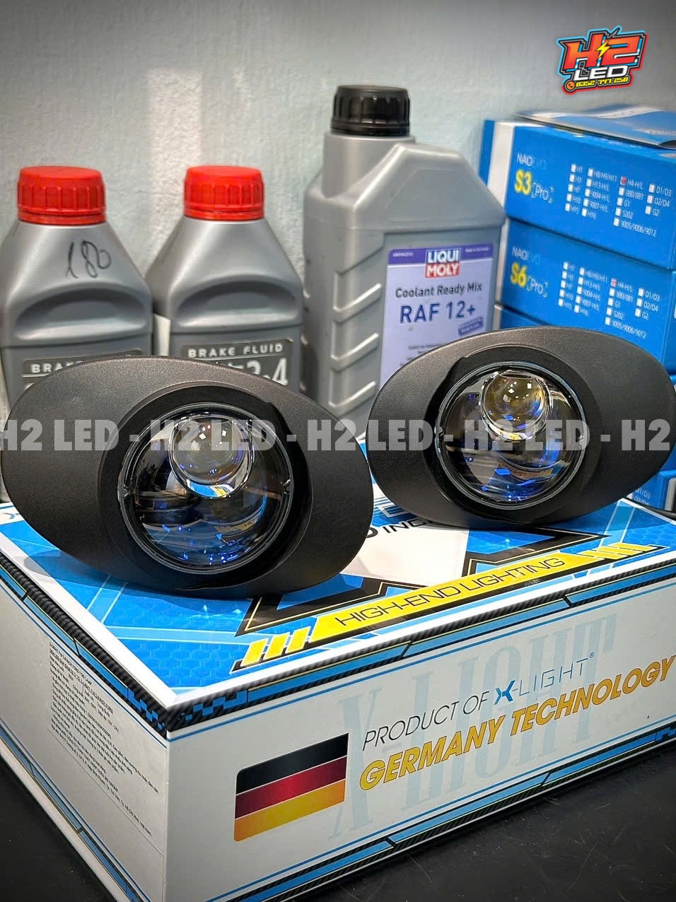  BI GẦM X-LIGHT F10 2.0 2024 - H2LED (Giá 1 bi)