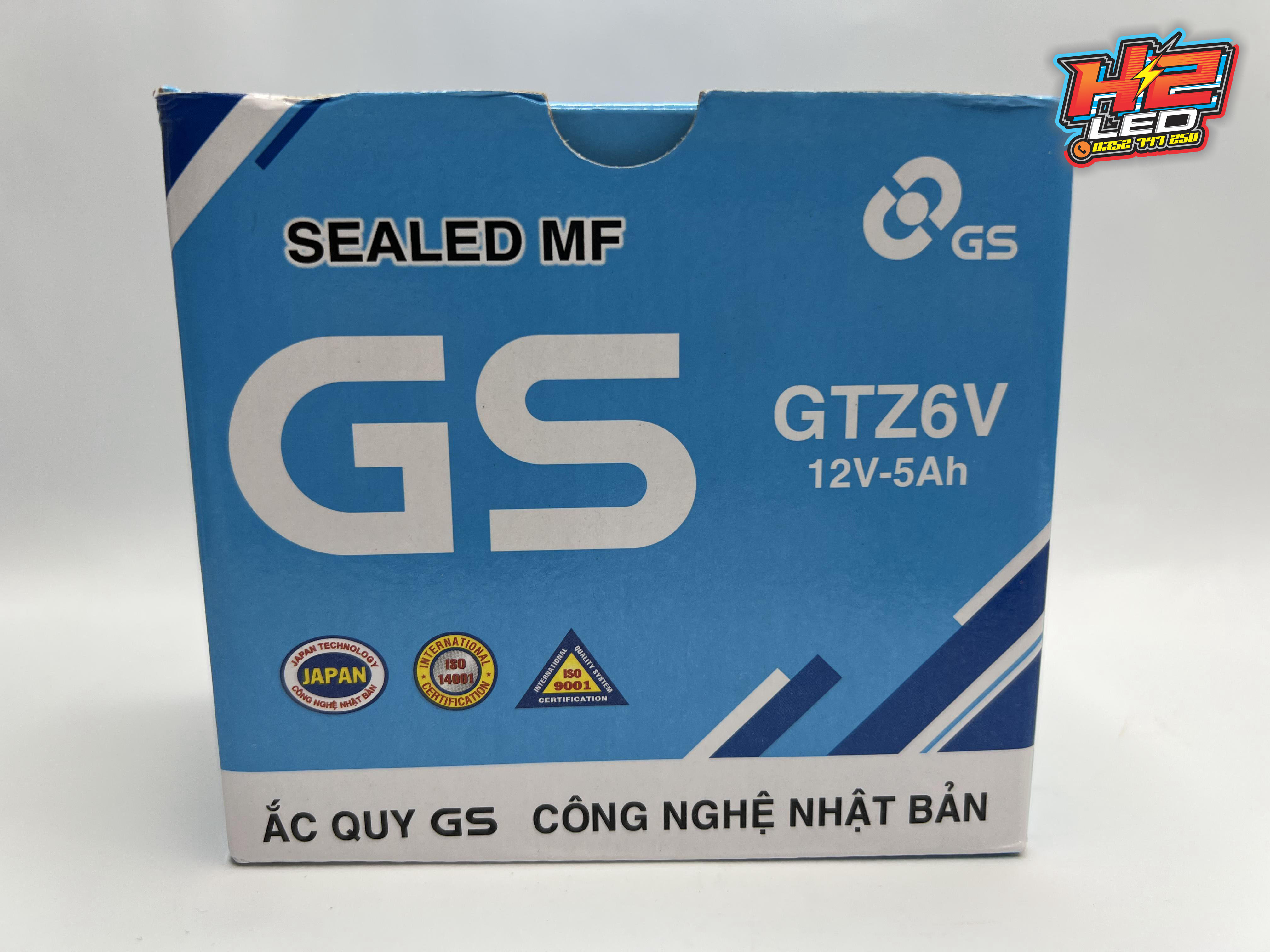Bình acqui Gs 12v-5ah