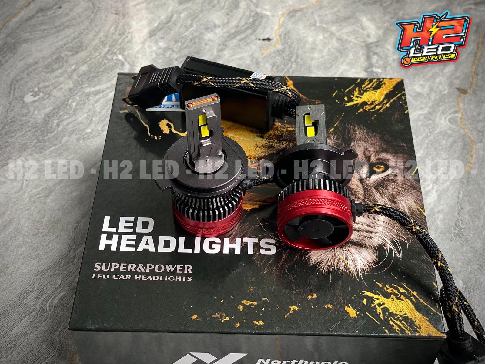 Bóng led P80 Philip - Chân H4 - Giá 1 bóng
