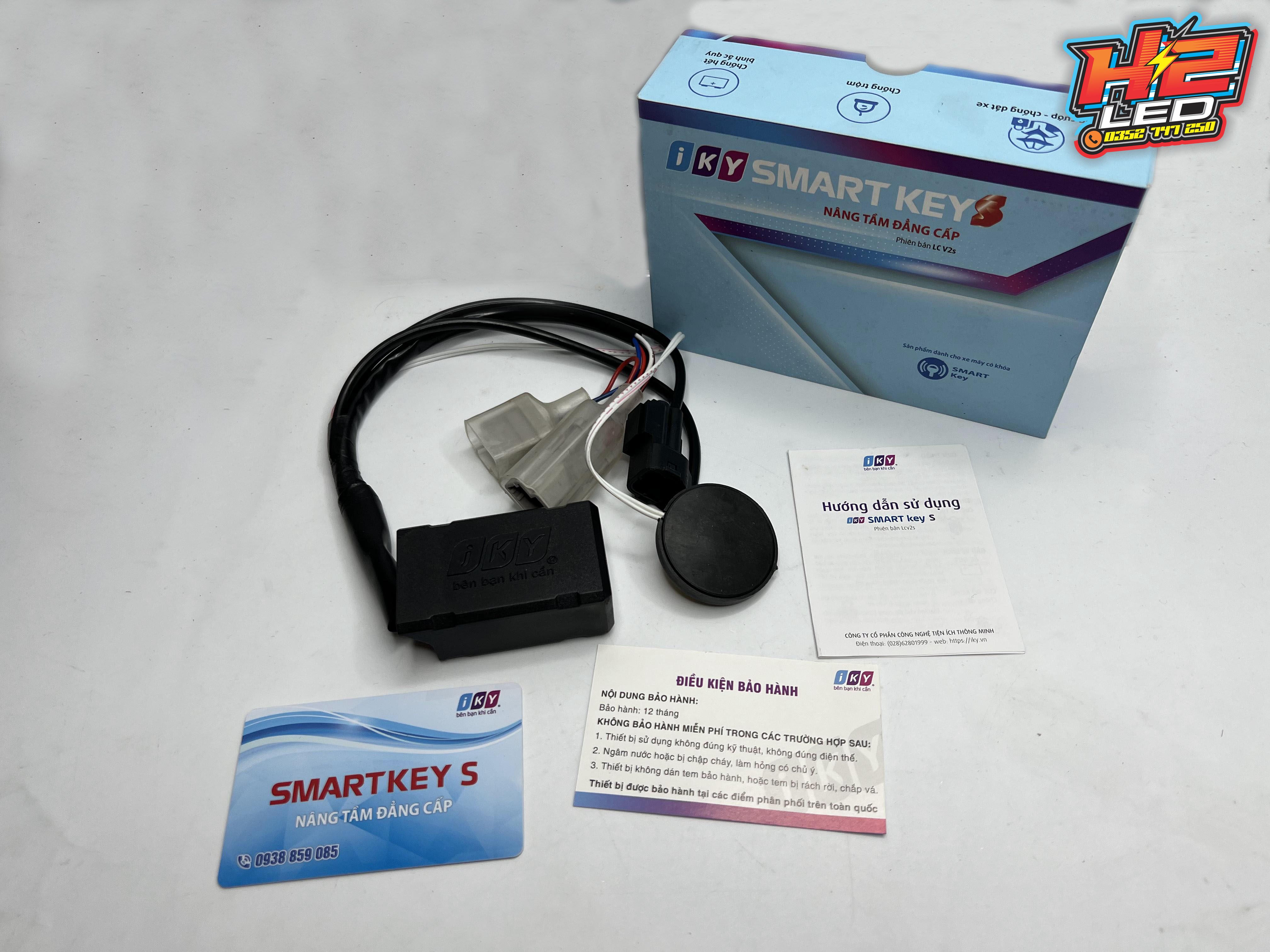 Bộ chống cướp Iky Smart Key S cho xe Winner X .