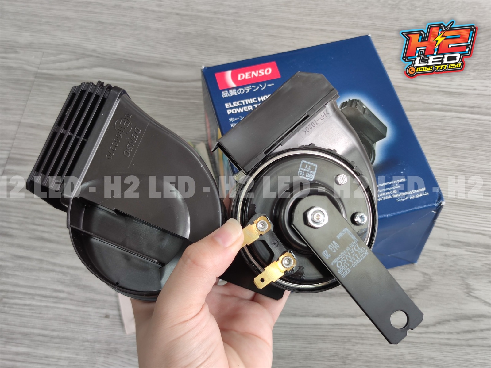 Còi denso sên chống nước
