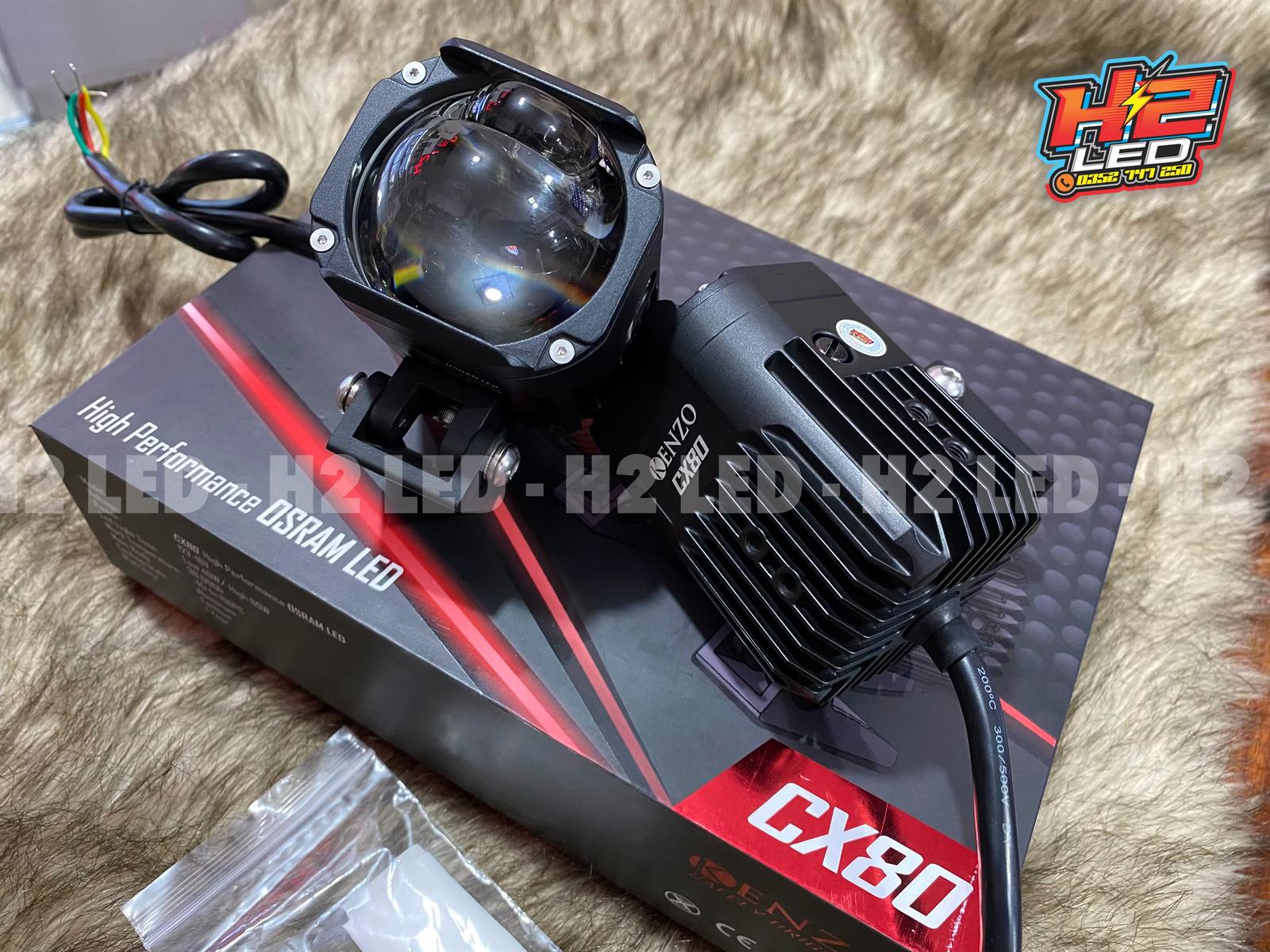 Đèn trợ sáng CX80 mẫu mới V2 ( Giá 1 cái )