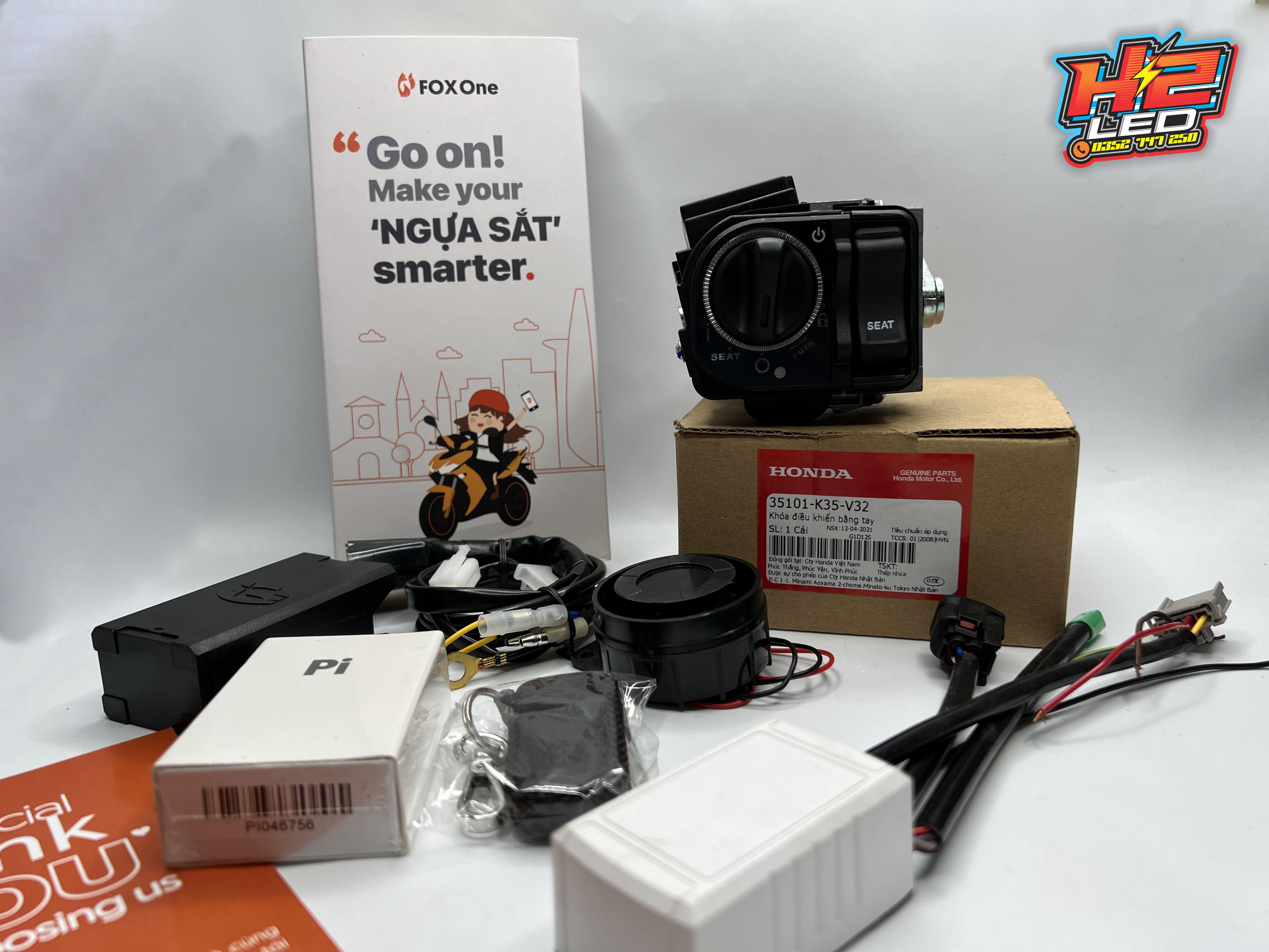 Công tắc dán 2 nút có led kewig