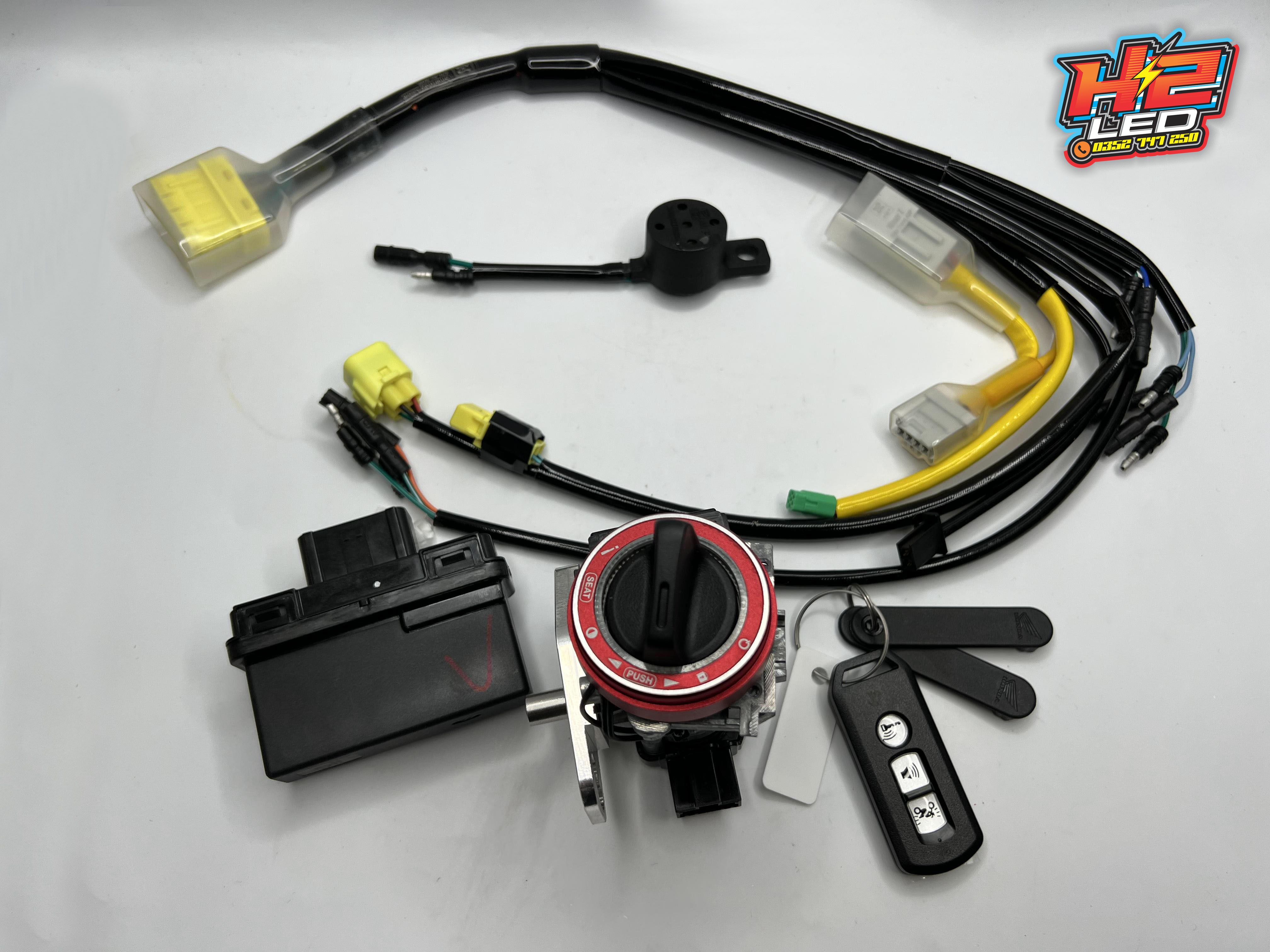 Bộ SMK Zin HONDA ổ Tròn CNC gắn cho Exciter, Sirius, Sirius FI