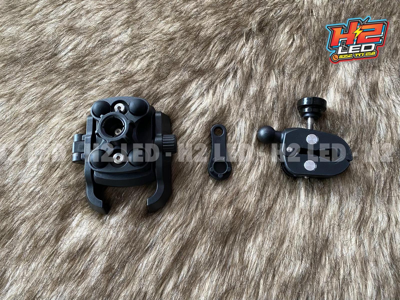 Giá đỡ điện thoại tháo lắp nhanh+ chống rung (M8SP) - Chân kẹp ghi đông