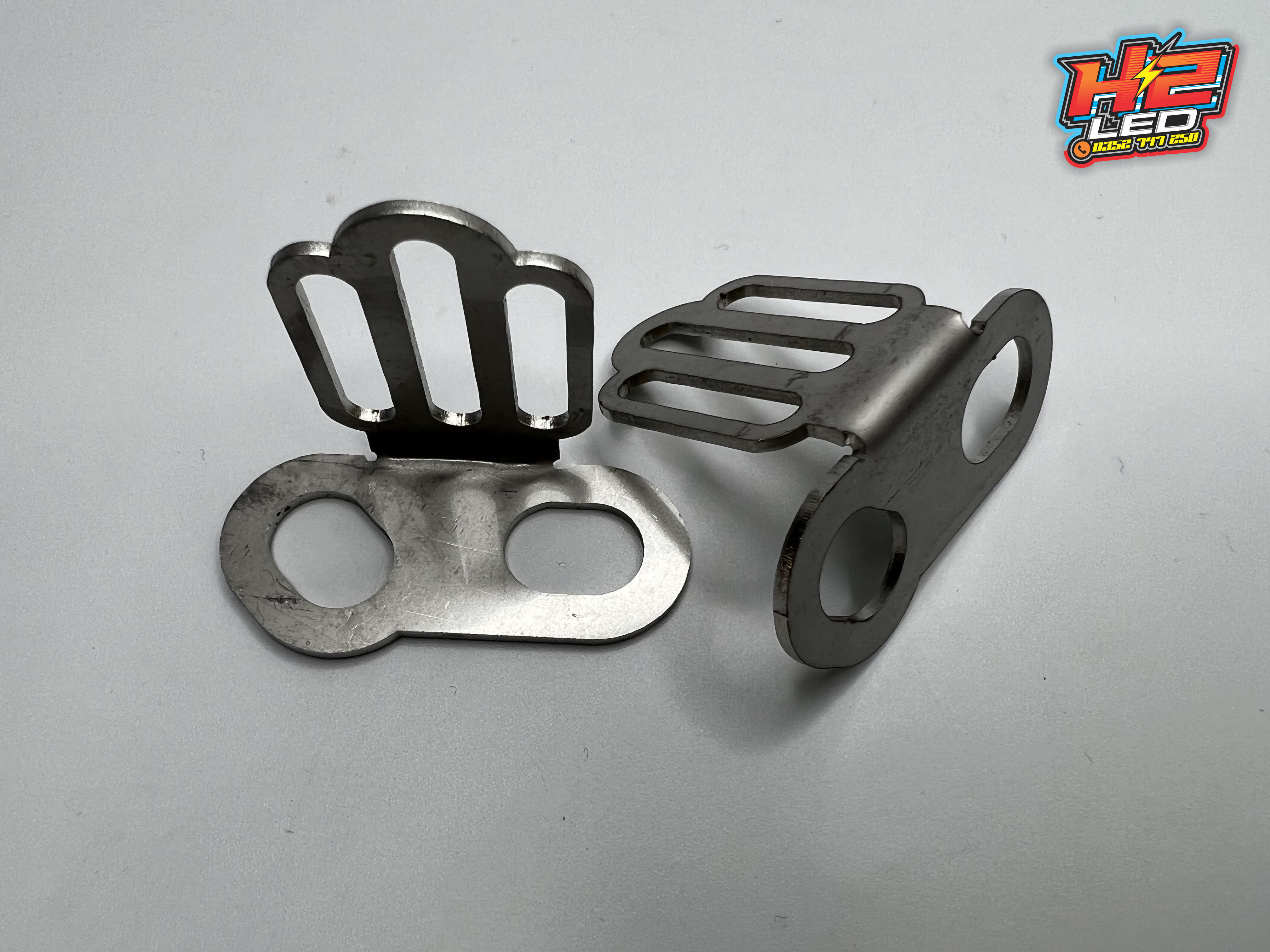 Pat gắn bi inox mini chân phuộc ( giá 1 cái)