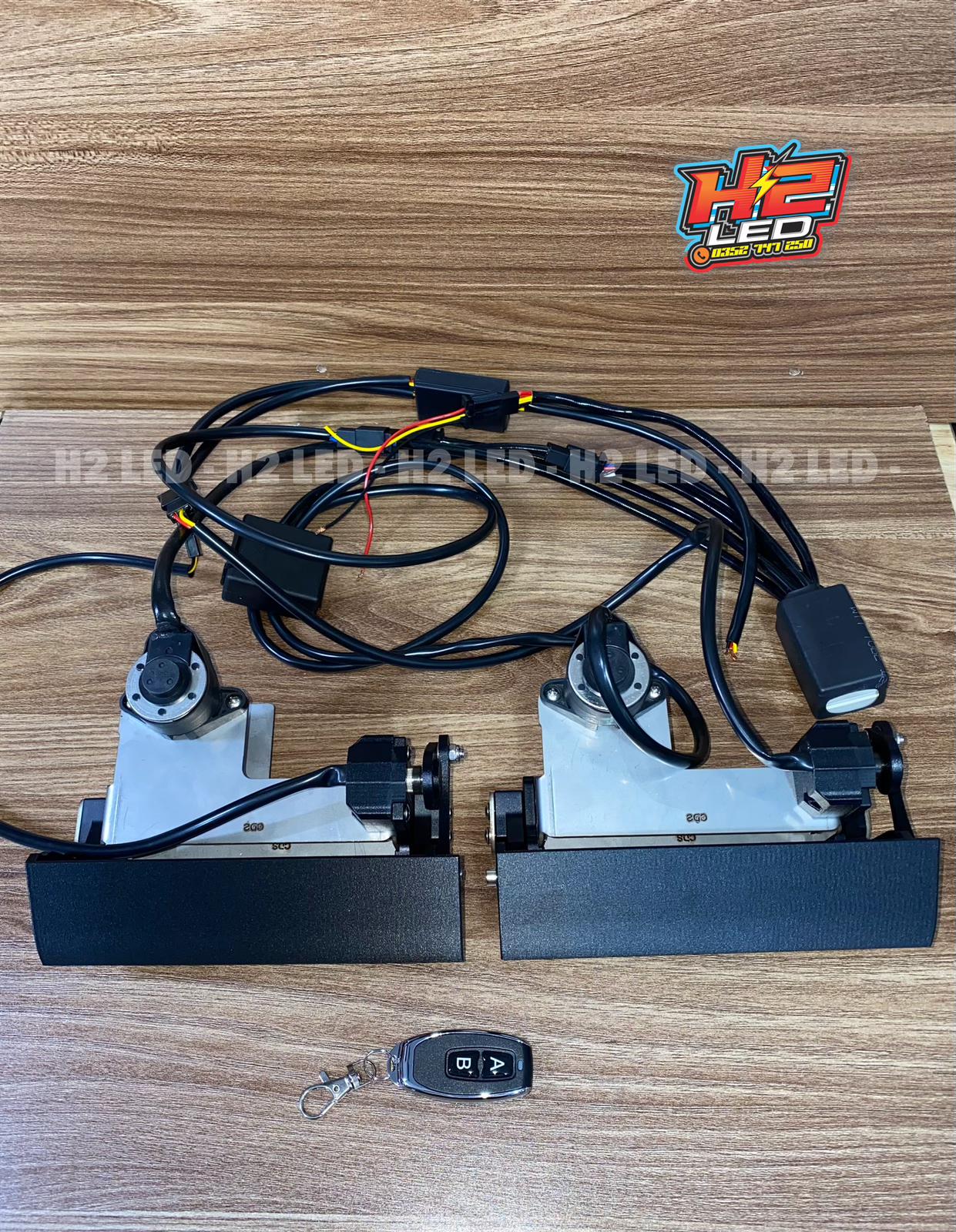 Bộ cửa gập + Chỉnh điện H2R cho Aozoom Extra Sapphire