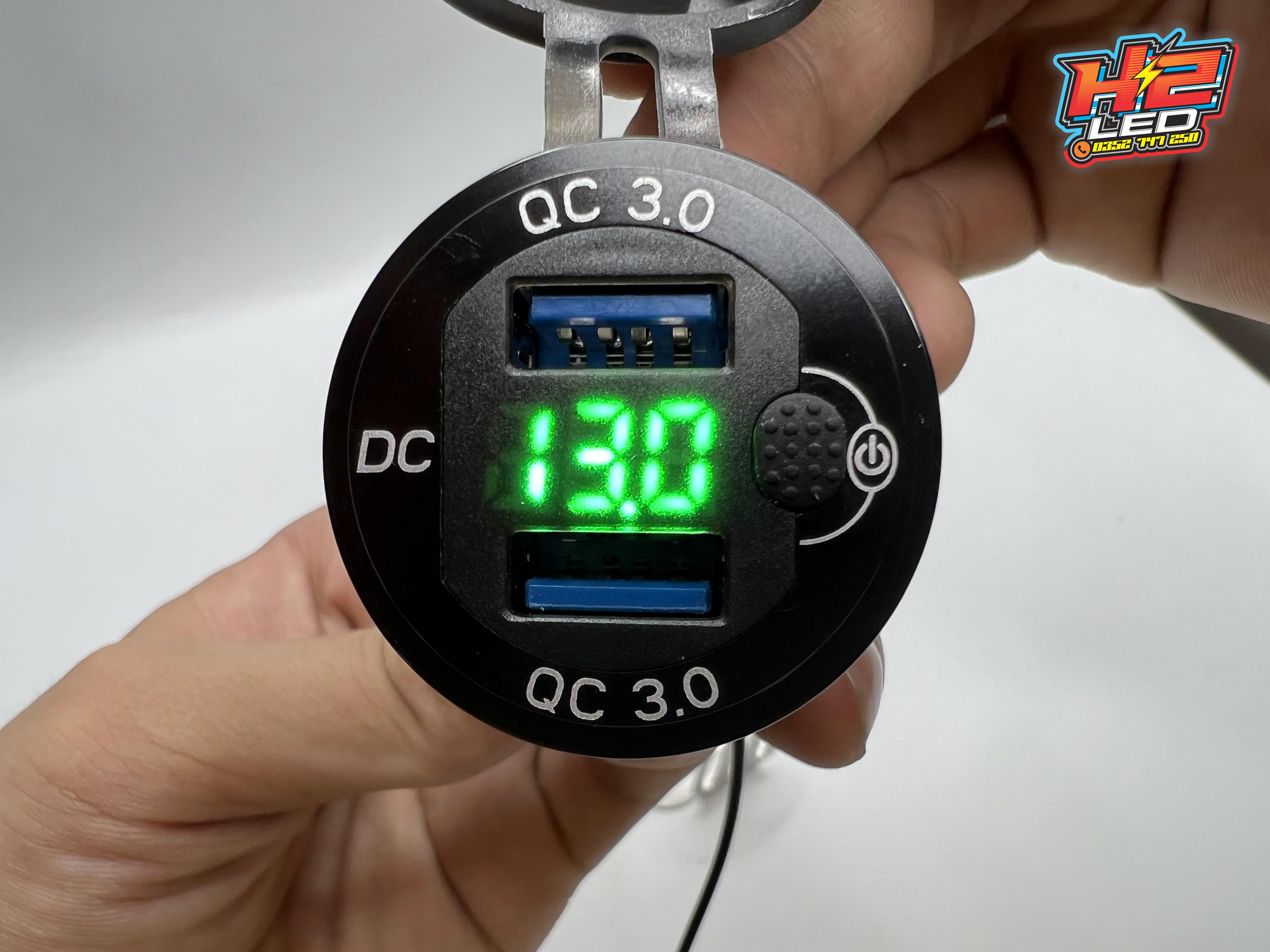 Tẩu sạc điện toại Beevytech 2 cổng USB ( xanh - đỏ ) - (L4S)