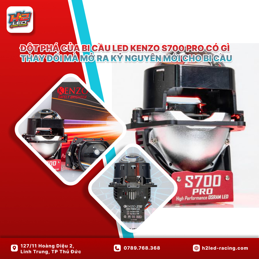 Đột phá của bi cầu led Kenzo S700 pro có gì thay đổi mà mở ra kỷ nguyên mới cho bi cầu