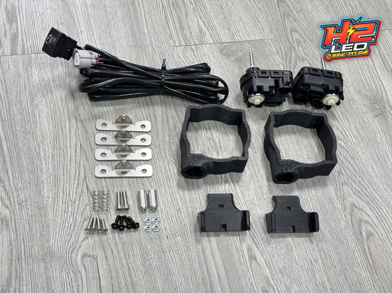 Bộ nâng hạ đèn bi gầm H2R V2 ( đèn Xlight) - H2LED
