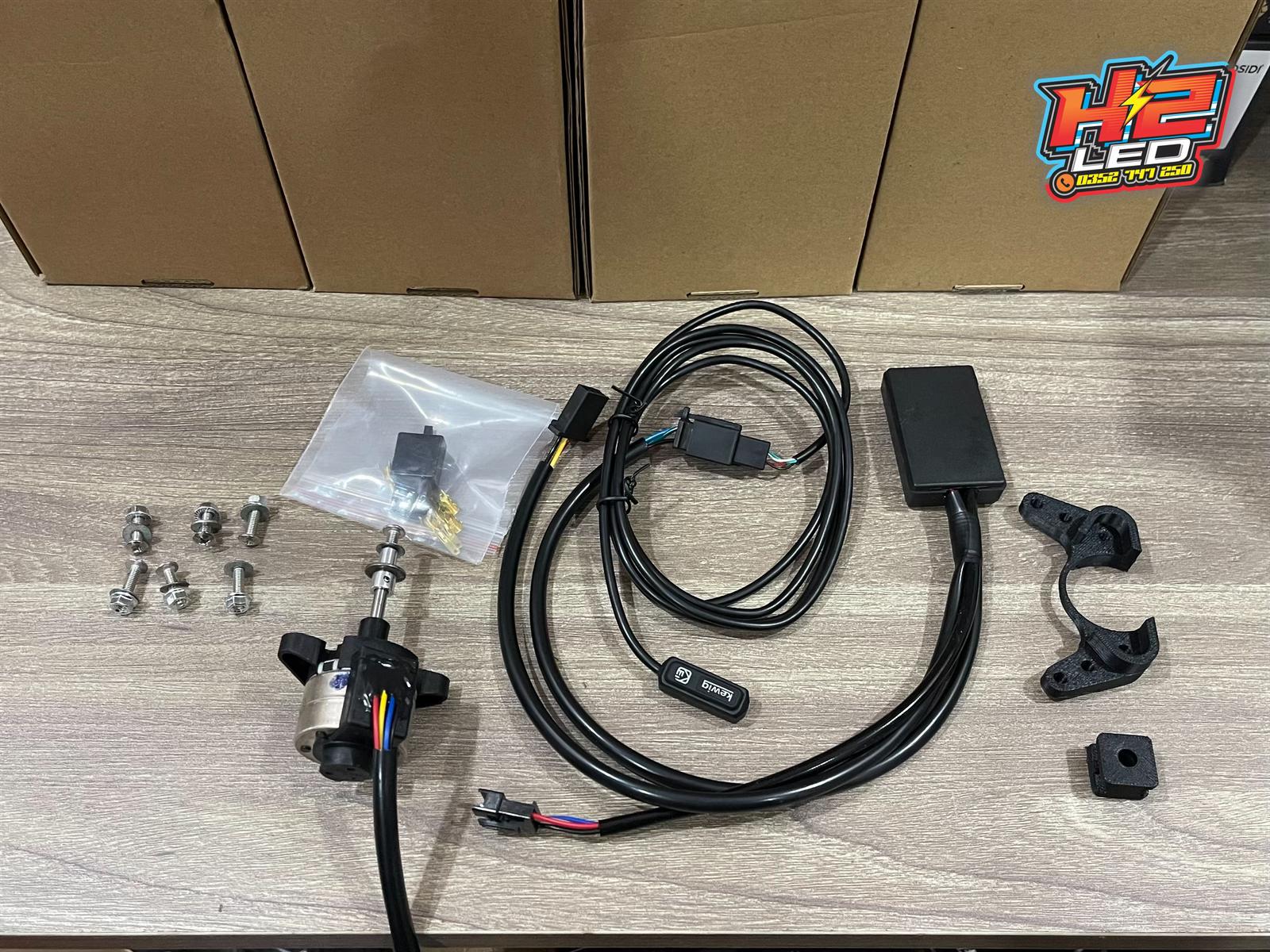 Công tắc dán 2 nút có led kewig