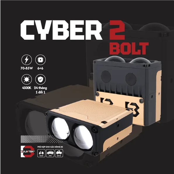 Trợ sáng Bulbtek Cyber 2 - Giá 1 đèn